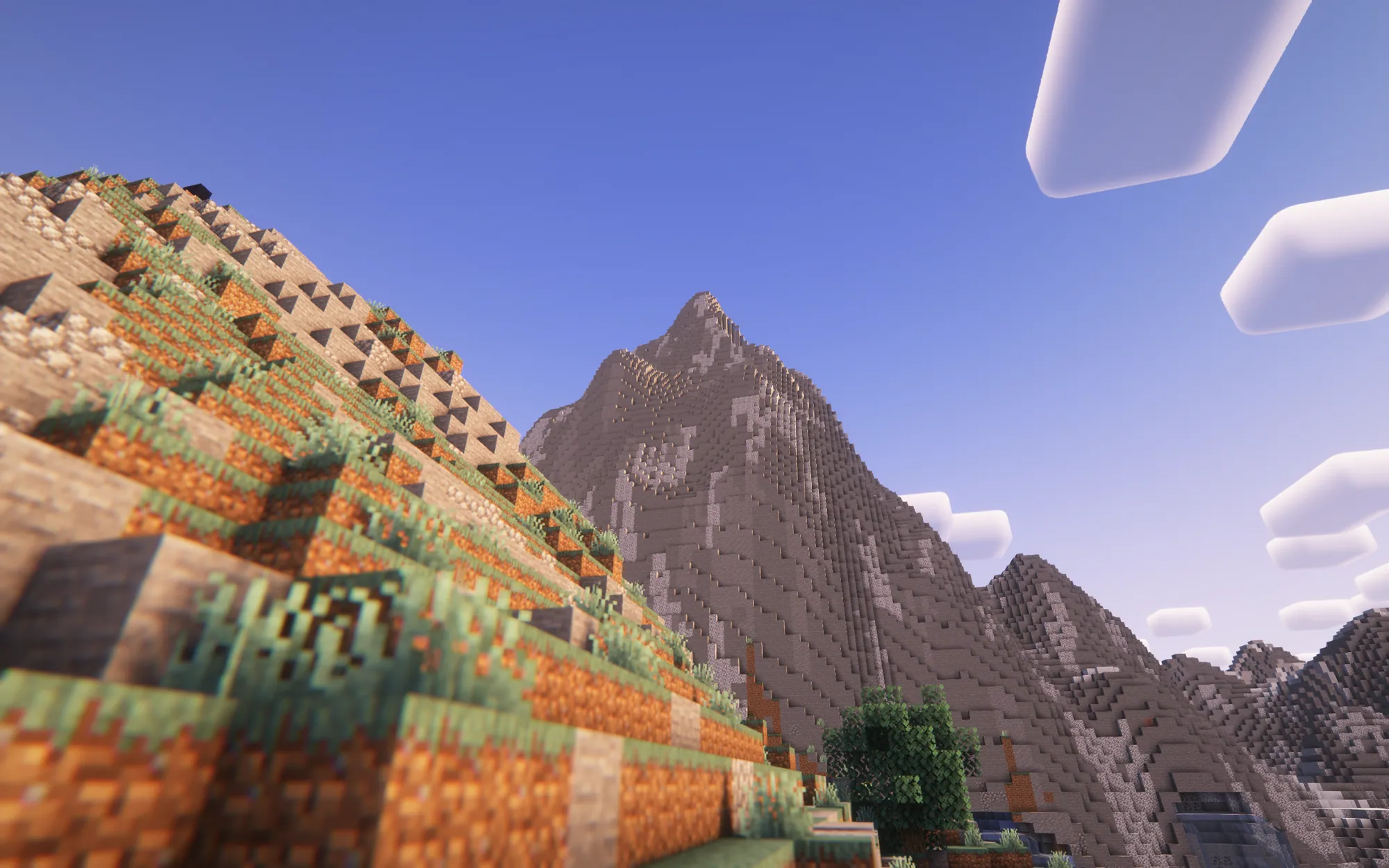 The vast mountain ranges of Aerlon — Craft Attack Season 2