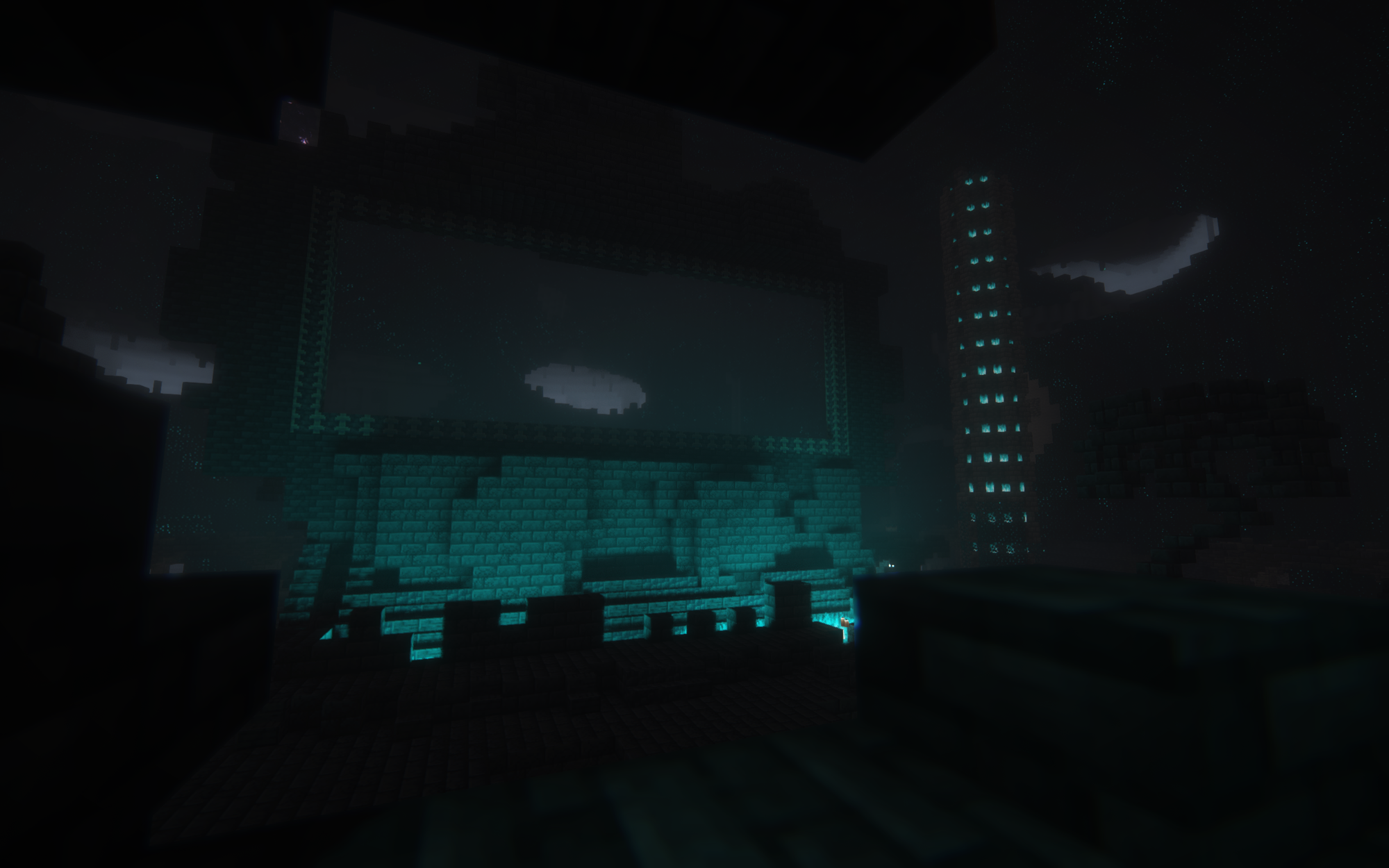 Glowing underground structures in Aerlon — Craft Attack