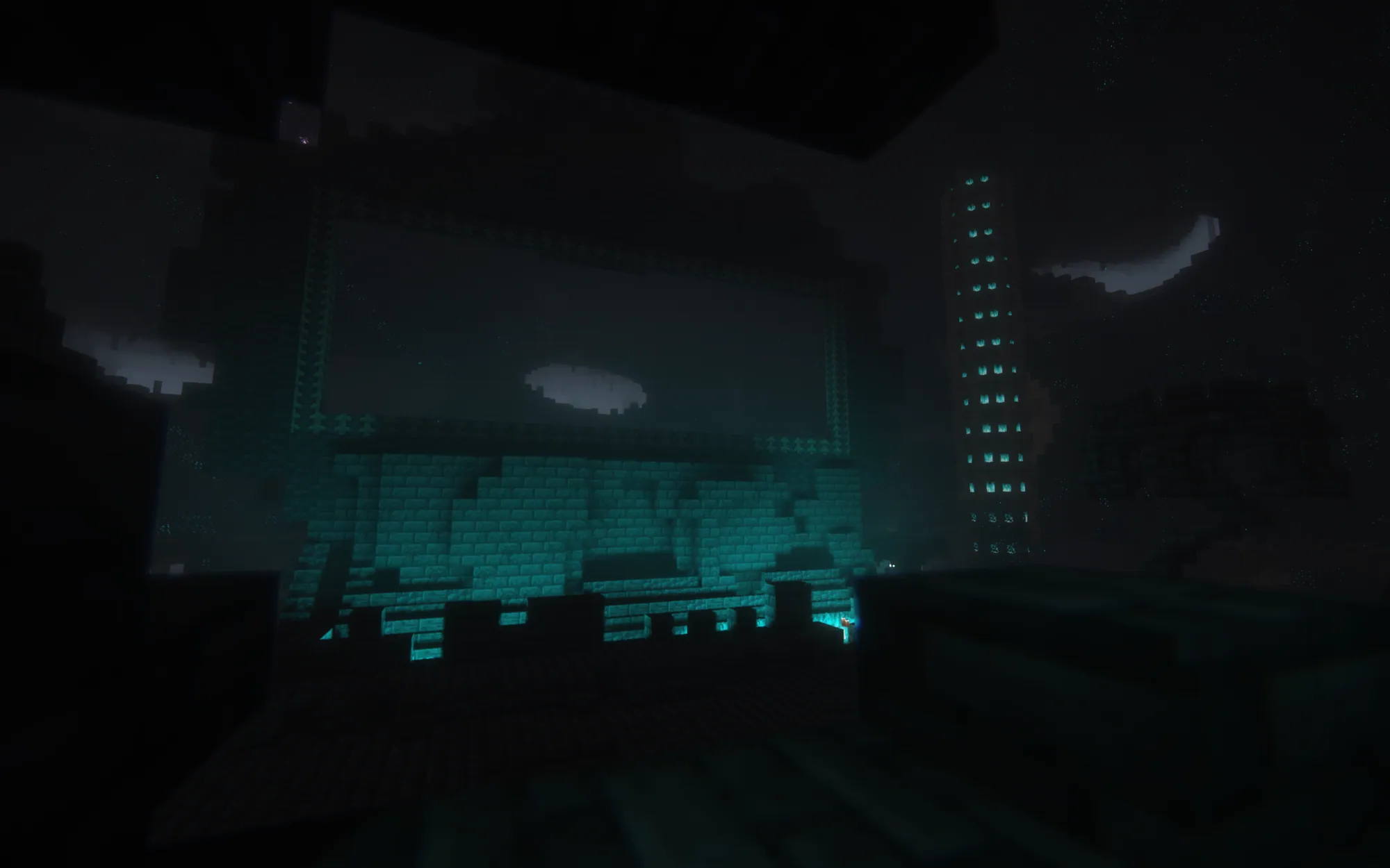 Glowing underground structures in Aerlon — Craft Attack